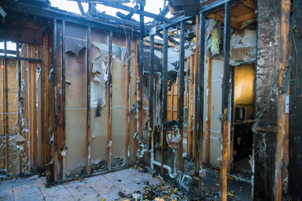Professional Emergency Fire Cleanup technician working in Princeton, WI